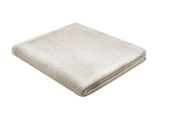 Microfaser Decke thermosoft uni naturfarben Gr. 150x200 cm