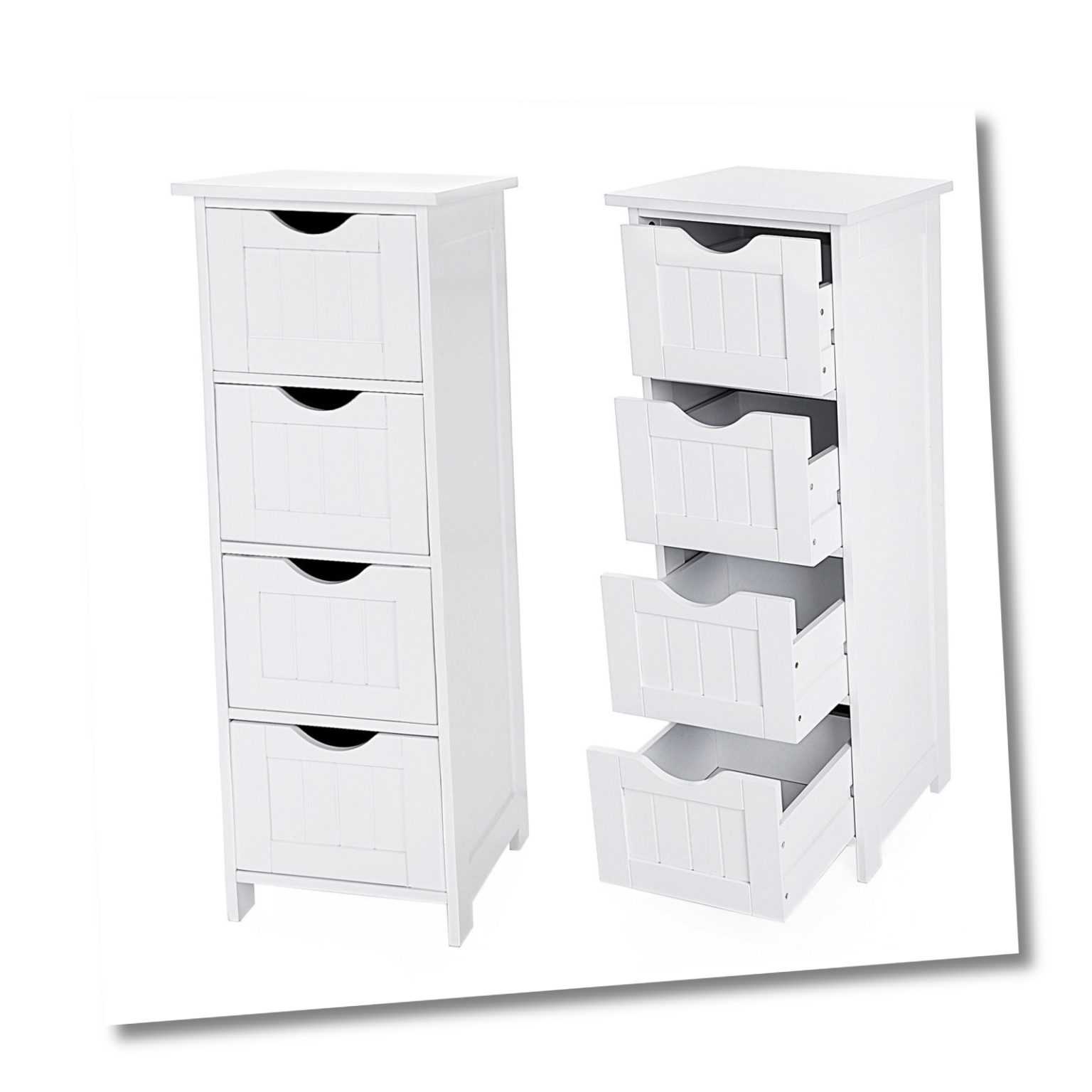 Kommode Badezimmerschrank Badschrank Beistellschrank kleiner Hochschrank LHC40W