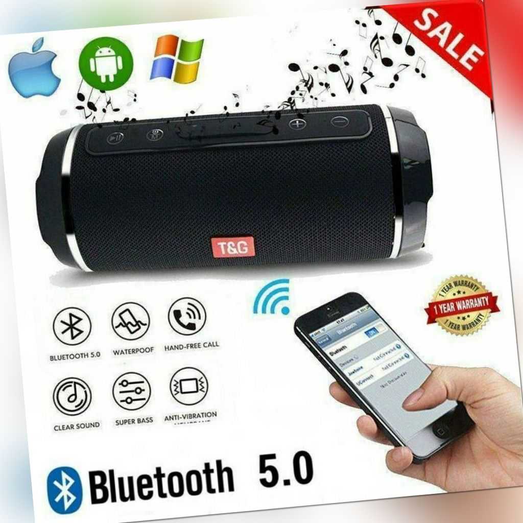 Tragbarer Bluetooth Lautsprecher Soundbox Soundstation