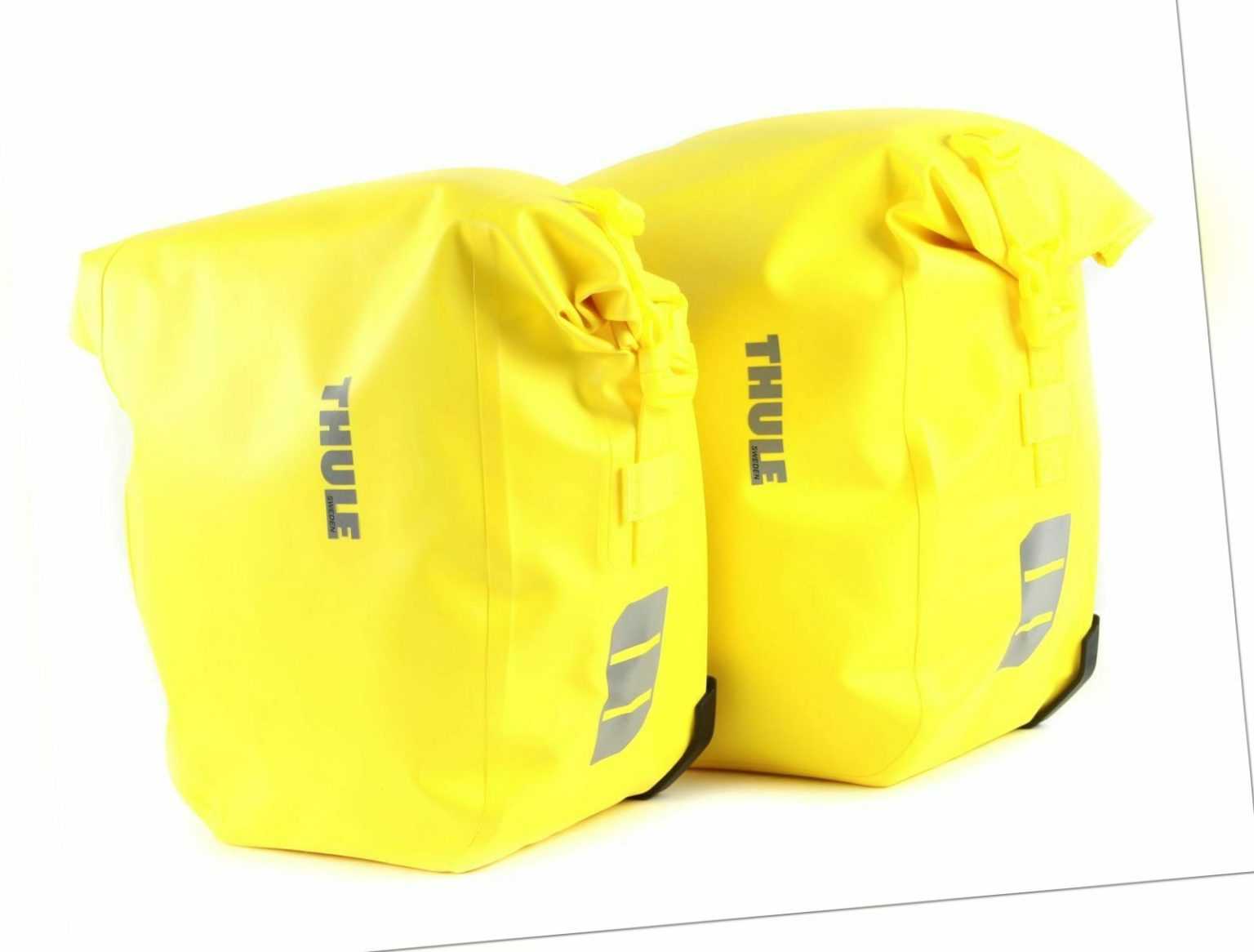 THULE Shield Pannier 13L Pair Fahrradtasche Tasche Yellow Gelb