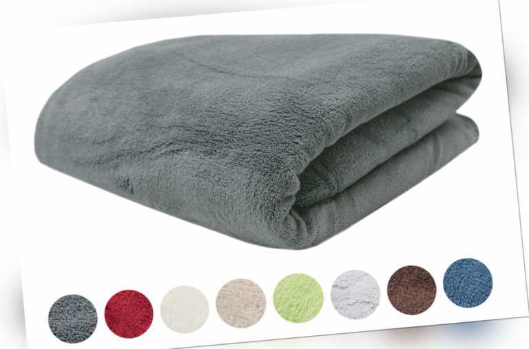 Kuscheldecke Fleece-Decke Wolldecke XXL 150x200 oder 220x240 cm