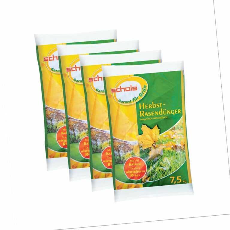 Herbst Rasendünger 30 Kg Kalium Dünger Bodenaktivator Rasendünger