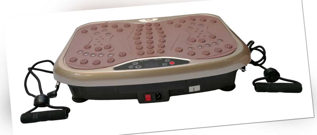 Vibrationsplatte Vibrationstrainer Fitness Power Vibro Ganzkörper  Trainingsgerät