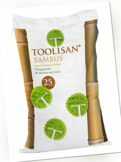 (2,99 €/kg) Bambusdünger TOOLISAN mit Langzeitwirkung - 25 kg