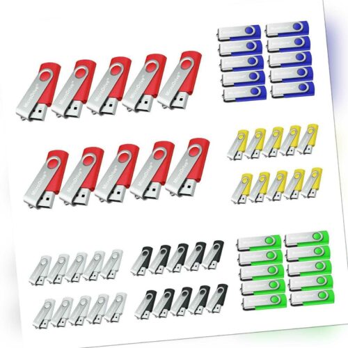 5x 10x 20x USB Stick 2.0 Memory Speicherstick 2GB 4GB 8GB 16GB 32GB 64GB 128GB