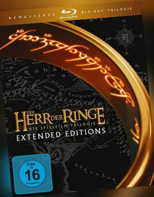 Der Herr der Ringe - Extended Editions Trilogie # 6-BLU-RAY-NEU