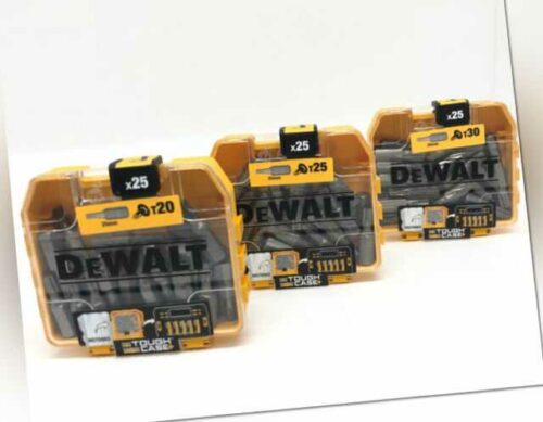 DeWalt Bits Pack T20 T25 T30 für TX I-Stern Schrauben Schrauber Bit-Set Bit-Box