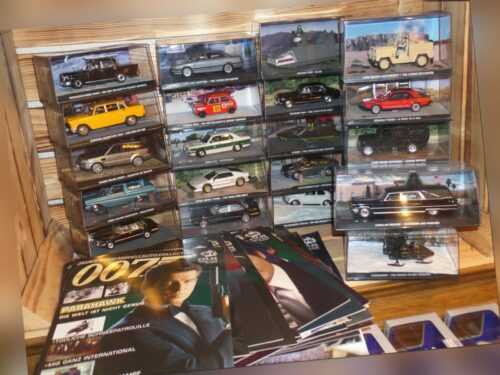 1-134 James Bond 007 Modellauto-Collection DeAgostini 1:43 Sammlung Auswahl