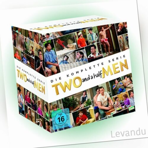 DVD-Box TWO AND A HALF MEN - DIE KOMPLETTE SERIE (Staffel 1-12) - 40 DVD’s NEU