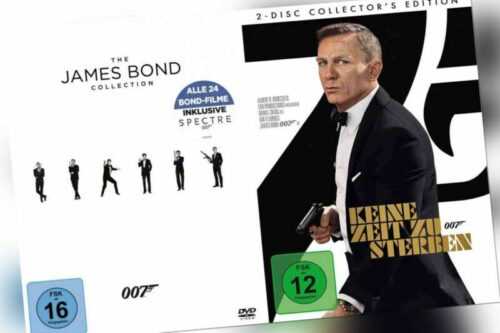 James Bond 007 Collection 2016 + Keine Zeit zu sterben - Set # 26-DVD-NEU