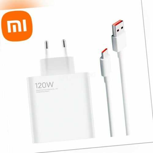 Xiaomi 120W Schnell Ladegerät Netzteil USB-C Ladekabel Mi 11T/12T/13T Pro Ultra