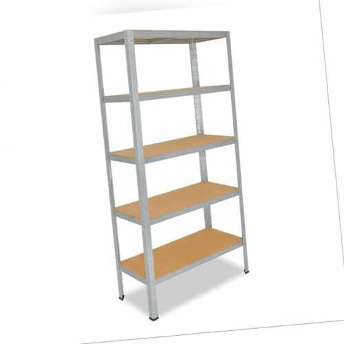 shelfplaza HOME Schwerlastregal verzinkt, Höhe 180 cm in 200 Varianten