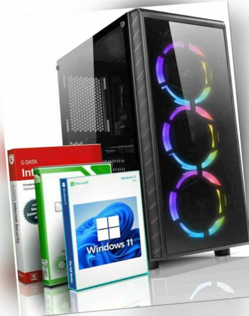 Windows 11 Gaming PC - Intel Core i7 10700F  - 16GB Ram - 1TB SSD - RX 550 4GB