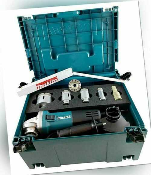 Diamantbohrer M14 Fliesenbohrer SET | In Makita MaKPac Koffer + Zubehör