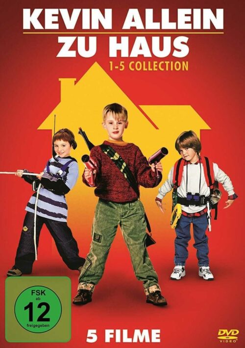 Kevin allein zu Haus - 1-5 Collection - # 4-DVD-NEU