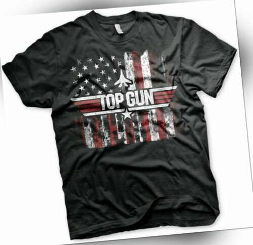 Top Gun America T-Shirt Black