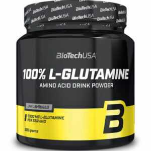 BioTechUSA 100% L-Glutamine - 500 g - Aminosäuren L-Glutamin