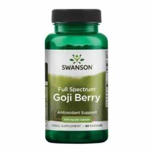 (45g, 338,44 EUR/1Kg) Swanson Full Spectrum Goji Berry (Wolfberry), 500mg - 60