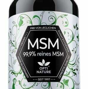 MSM  365 Kapseln Methylsulfonylmethan hochdosiert - 99,9% rein  Schwefel Pulver