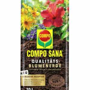 Qualitäts Blumenerde 70l Compo