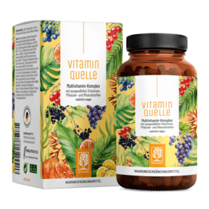 Vitaminquelle - Multivitamin-Komplex mit Vitaminen, Pflanzen- und Mineralstoffen