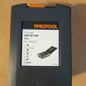 Protool Bitbox 769138 (Ähnlich Festool 636522) Mit Bithalter