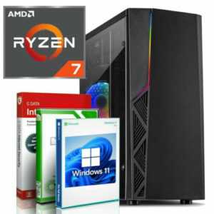 GAMING PC Windows 11 AMD RYZEN 7 4700S 16GB GDDR6 GTX1660 6GB 256GB SSD Computer