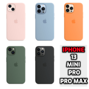 Original Apple für iPhone 13 Mini / Pro / Max Silikon Hülle Case mit MagSafe