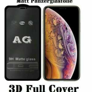 3D Matt Panzerfolie iPhone 15 Pro Max Plus Schutzglas Displayschutz 9H Echtglas