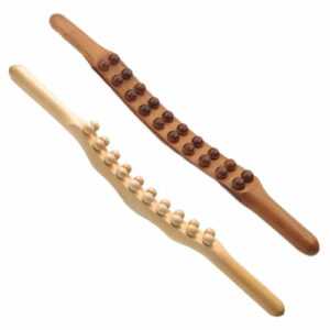 Hölzernes Guasha-Scraping-Stick-Massagegerät Holz-Massagegerät