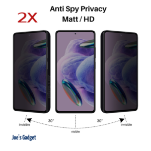 Anti Spy Privacy Xiaomi Redmi Note 10 11 12 Matt HD Sichtschutzfolie Panzerfolie