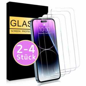9H Schutzglas Panzerfolie Echt Glas für iPhone Displayschutz Folie Schutzfolie