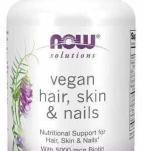 NOW Foods, Solutions, Vegane Haare, Haut und Nägel, 90 pflanzliche Kapseln