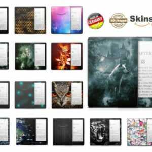 Amazon Kindle Paperwhite Oasis Scripe Skins Aufkleber Design Vinyl Schutzfolie
