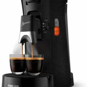 Philips Senseo Select CSA240/20 Kaffee Pad Maschine, Schwarz Eco