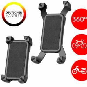 Handy Halterung Fahrrad Halter Motorrad Roller Mofa Passend FÜR iPhone Samsung