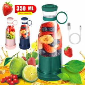 Tragbar Mixer Elektrisch Entsafter Standmixer 350ml Smoothie Maker Juice Blender