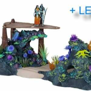 Avatar Actionfigur Metkayina Reef Tonowari Ronal LED Geschenk SET Diorama