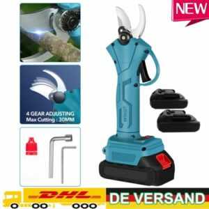 Für Makita 18V Akku Gartenschere Stschneider Rebschere Astschere Mit 1or 2 Akku