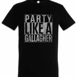 Party Like A Gallagher T-Shirt Lip Ian Frank Fiona Carl Gallagher Shameless Fun