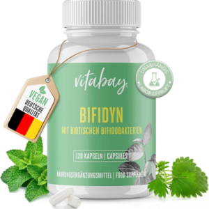 Bifidyn - Biotische Bifidobakterien - 3 Mrd. Aktive Bakterienkulturen, 120 Stück