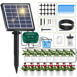 Solar Bewässerungssystem 2023 Neuestes Tröpfchenbewässerung System, Automatische