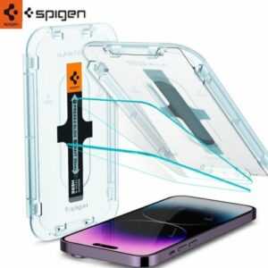 Spigen 2x Schutzglas für iPhone 14 Pro Max Hartglas Displayschutz Tempered Glass