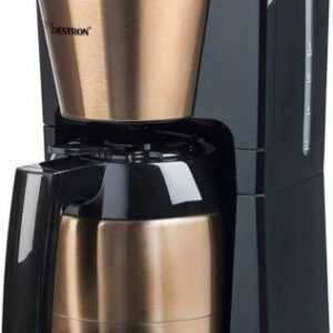 Bestron Kaffeemaschine Thermoskanne Filterkaffeemaschine Edelstahl 900W 8 Tassen