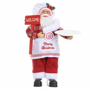 Weihnachtsmann Deko Nikolaus Santa Clause Figur Groß Weihnachts Deko - Chef