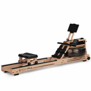 SportPlus Wasser-Rudergerät Massivholz Rudermaschine Ruderzugmaschine Holz