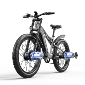 26 Zoll Elektrofahrrad 2000W 48V E-Bike Dual Motor Mountainbike SAMSUNG Fatbike