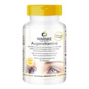 Augen-Vitamine - 90 Tabletten | reichhaltiges Multivitamin mit Augenvitalstoffen