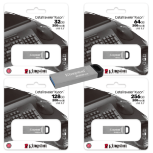 Kingston Kyson USB Stick 3.2 DataTraveler 32GB - 256GB USB Speicherstick 200MB/s