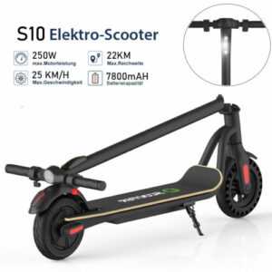 Megawheels Elektro Scooter Erwachsene 7,8AH Elektroroller Klappbar E-scooter